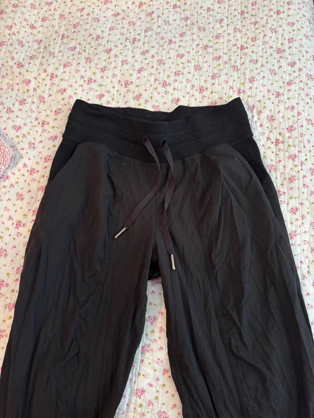 2 pairs of lululemon athletica Black Cuffed Dance Pants